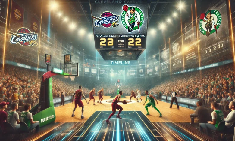 Cleveland Cavaliers vs Boston Celtics Timeline